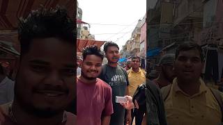 Tourist fools street vendors in New Delhi Market travelvlog travel india [upl. by Llerred]