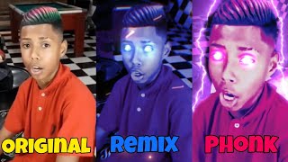 Jingle Bells  Brazilian kid Original vs Remix vs Phonk All Version [upl. by Rabush164]