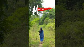 Exploring Mawsynram Day 29 travel nature vlog motovlog mawsynram [upl. by Munn990]