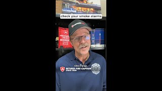 Smoke Detector Battery Check Life Saving Fire Safety Tip [upl. by Ellehcal35]