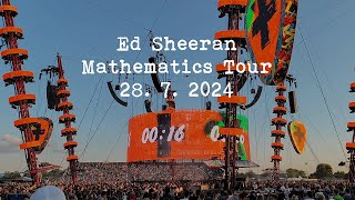 Ed Sheeran • Mathematics Tour 2024 Hradec Králové 28 7 2024 [upl. by Einnoj507]