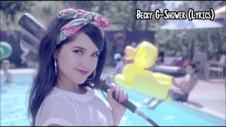 Becky G Shower Lyrics [upl. by Enniroc]