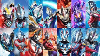 Ultraman Orb All GameExclusive Form All Technique [upl. by Dot919]