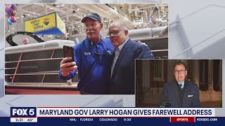 Larry Hogan delivers last speech as Maryland governor  FOX 5 DC [upl. by Eerhs]