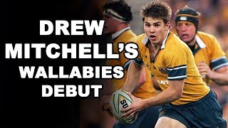 Drew Mitchells Wallabies Debut [upl. by Cattima]