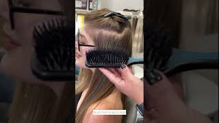 How to Brush Great Lengths Keratin Bond Extensions [upl. by Lacefield]