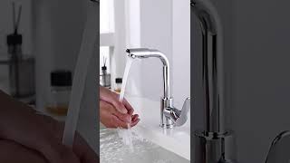 Waschtischarmatur mit 360° Rotation armaturen badezimmer shorts gadgets faucet [upl. by Htebiram]