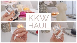 HUGE KKW Fragrance Haul First Impressions  Body II Crystal Gardenia Kylie Jenner LIPS amp More [upl. by Bradstreet]