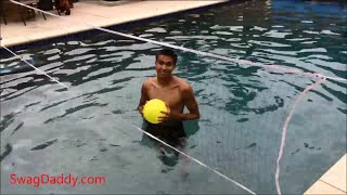 Poolmaster AcrossPool Volleyball Set Review  SwagDaddy [upl. by Ygiaf]