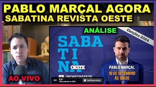 SABATINA Pablo Marçal Revista Oeste [upl. by Nodnol]