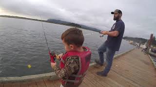 Crabbing amp Fishing in Nehalem Bay Oregon  Fall 2020 [upl. by Htebsle729]