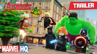 LEGO Marvel Avengers Mission Demolition  Trailer [upl. by Nahtahoj]