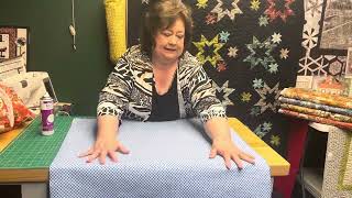 Small casserole carrier pattern and demonstration by Jana’s Quilt Shop [upl. by Nyltyak]