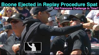 E10  Aaron Boone Ejected After Lengthy Argument with Larry Vanovers Crew over Titos Catch Review [upl. by Xenos]