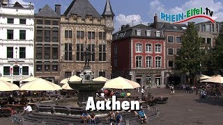 Aachen  Stadt  Sehenswürdigkeiten  RheinEifelTV [upl. by Aisyram]