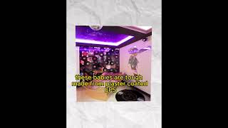 How to use LED Lights with interior covings to make your bedroom more attractive  DIY Covings [upl. by Arber]