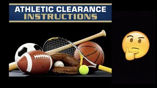 How to Complete Your Athletic Clearance Form 20182019 [upl. by Iram732]