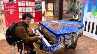 When You Play Piano in a Shopping Mall in Hamburg [upl. by Greenstein770]