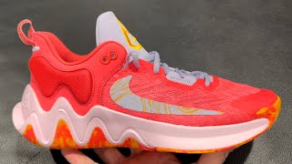 Nike Giannis Immortality 2 Hot Punch Pink Basketball Shoes [upl. by Squires]