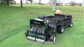 Turfco TriWave 40 overseeder [upl. by Nyloj]