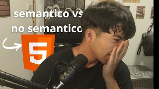 HTML Semántico vs No Semántico Diferencias y Prácticas [upl. by Kaleb]