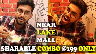 এতো ভালো Sharable Combo মাত্র 199 টাকায়  Cheap Food Combo Lake Mall Kolkata  Momo Wrap Kebab [upl. by Anirdnaxela]