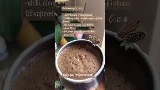 Najbolji recept za kakaobez mleka shorts recepti vegan superfood [upl. by Leinad]