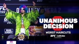 Unanimous Decision  Worst UFC Haircut [upl. by Abba]