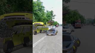 How to park in this garage Cars Parallel parking skills [upl. by Liane590]