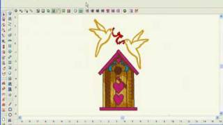 Editing features  Tajima DGML by Pulse Embroidery Software [upl. by Levitan]