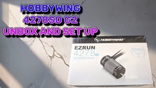 Hobbywing Ezrun 4278SD G2 motor [upl. by Waylon]