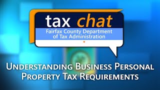 Understanding Business Personal Property Tax Requirements [upl. by Sixel]