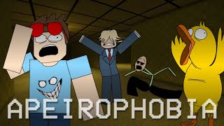 Roblox  Were Stuck In The Backrooms Apeirophobia [upl. by Odlawso]