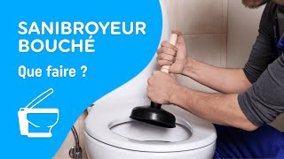 Sanibroyeur bouché que faire  5 solutions  MesDépanneursfr [upl. by Sula]