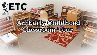 An Early Childhood Classroom Tour at the ETC Montessori Showroom [upl. by Massiw]