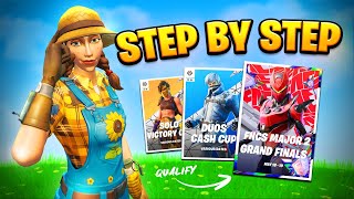 How to Actually Go PRO in Fortnite Step by Step Guide [upl. by Chancelor353]