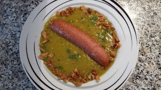 Thermomix TM 5 Erbsensuppe mit Würstchen [upl. by Guibert]