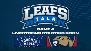 Maple Leafs vs Panthers Game 4 LIVE Post Game Reaction  Leafs Talk [upl. by Raddy]