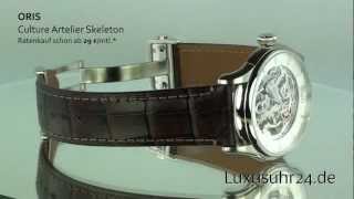 Oris Culture Artelier Skeleton 734 7591 40 51 5 21 70 FC luxusuhr24 Ratenkauf ab 20 EuroMonat [upl. by Ramses237]