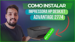 COMO INSTALAR IMPRESSORA HP 2774 [upl. by Vesta433]