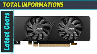 reviewMSI Gaming RTX 3050 LP 6G OC Graphics Card Unleashing Gaming Power [upl. by Eelytsirk]