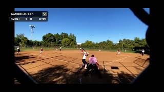 Kyra “Kiwi” Eckhoff catches a line drive at first base 10192024 [upl. by Gonta170]