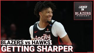 Shaedon Sharpe Leads the Trail Blazers to a CLUTCH win over the Atlanta Hawks [upl. by Wind]