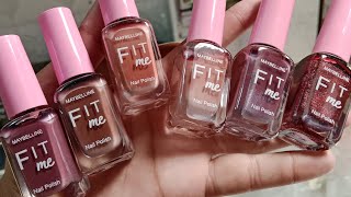 Matte nail polish haul nail polish colors [upl. by Idalla295]