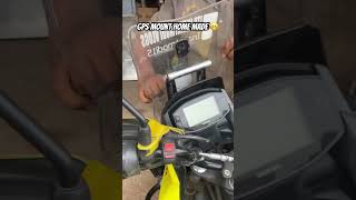 Vstrom 250 gps mount made at shop youtubeshorts automobile gpsmount [upl. by Emmerie]