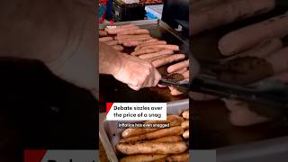 6 sausage sizzle cooks up online debate over snag prices [upl. by Geminian81]