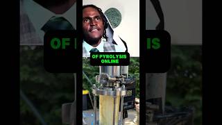 PYROLYSIS  Plastic into FUEL ⛽️ science education pyrolysis naturejab gas cars viral [upl. by Lezti]