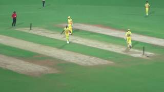 DJ bravo dance after taking wicket  CSK practice match at chepauk  IPL 2018 [upl. by Mitchell]