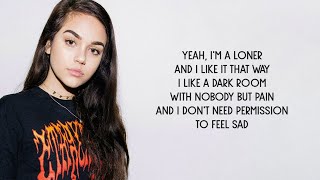 Maggie Lindemann  Loner Lyrics [upl. by Yonatan555]