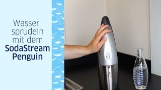 SodaStream Penguin Kurze Anleitung zur Bedienung [upl. by Eicul]